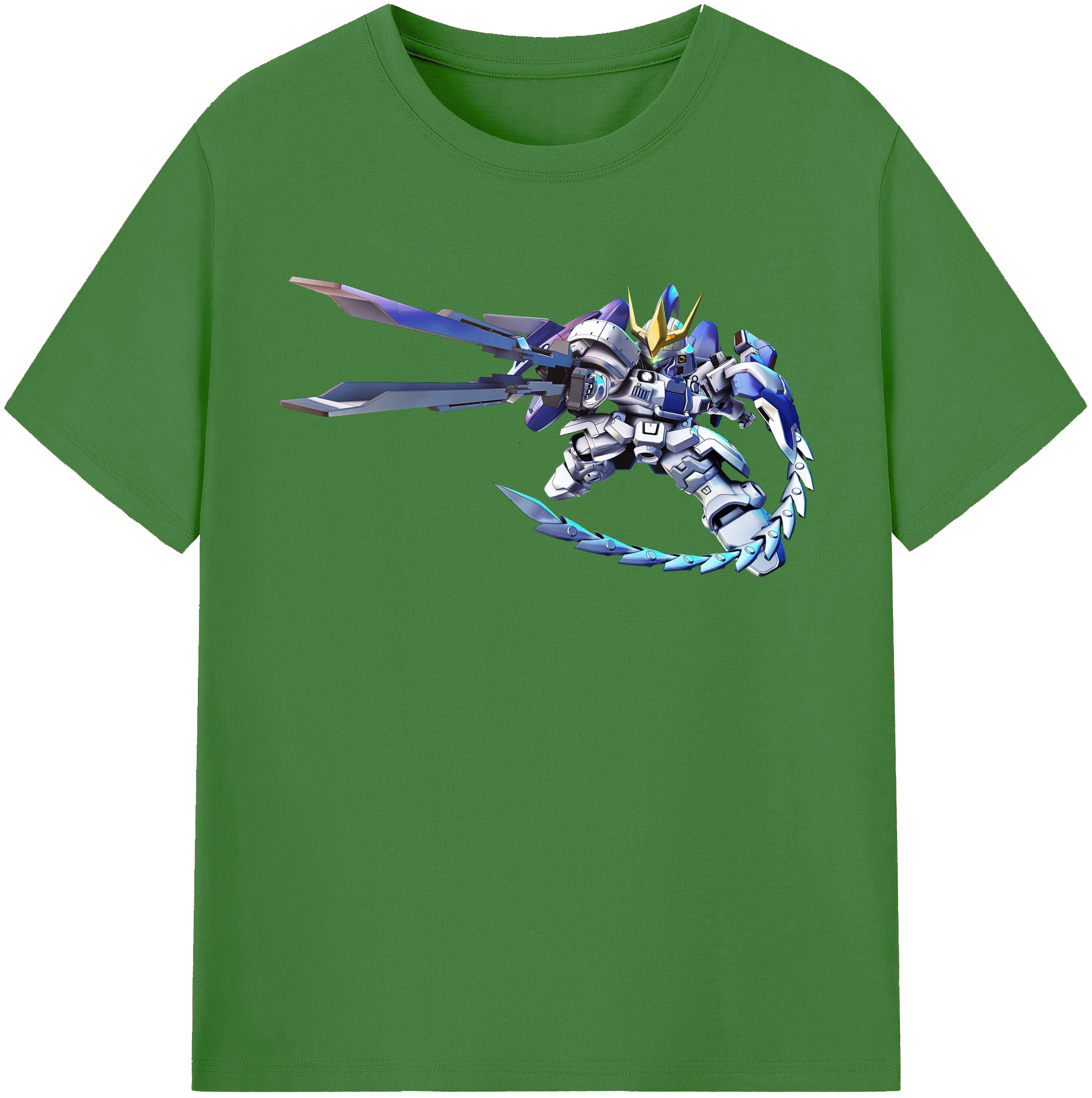 （画像用） 機動戦士ガンダム Mobile Suit Gundam レディースカジュアルプリントTシャツ（綿100％）